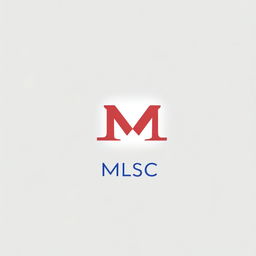 A simple and clean logo that incorporates the letters MLSC in a stylish and modern font