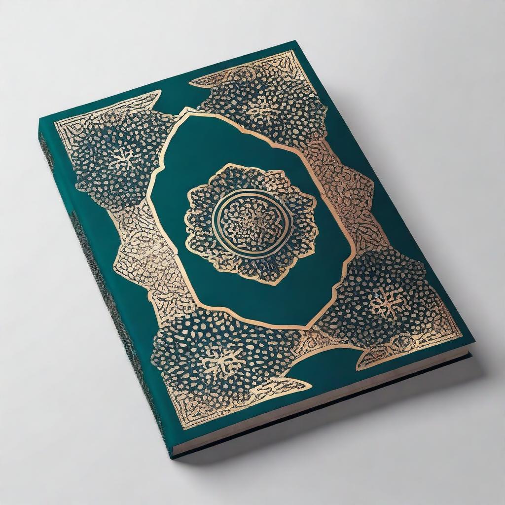 Create an elegant and culturally rich Islamic book cover
