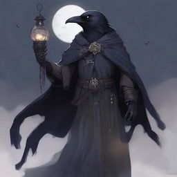 An undead lord stands with a deathly aura, wearing a cloak that exudes an aura of death