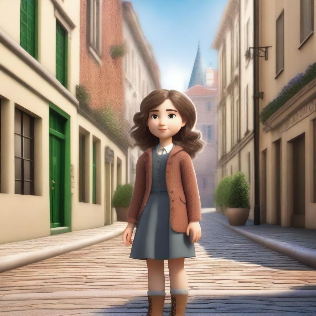 Emilia, a curious and adventurous girl, lived in a small town outside of London
