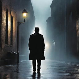 The cover of 'Shadows in the Alley' by J