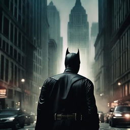 A movie poster for a Batman mystery film similar to True Detective