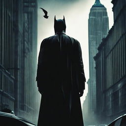 A movie poster for a Batman mystery film similar to True Detective