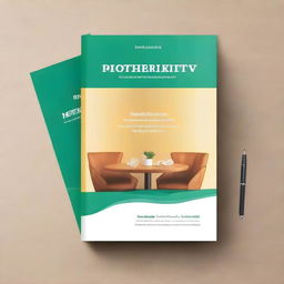 Create a school book cover for a hospitality course