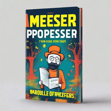 Create an ebook cover for a book titled 'Mitesser Popelfresser'