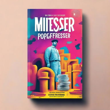 Create an ebook cover for a book titled 'Mitesser Popelfresser'