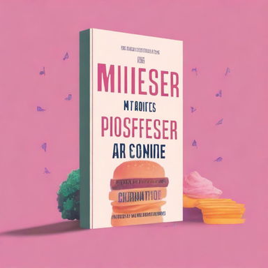 Create an ebook cover for a book titled 'Mitesser Popelfresser'