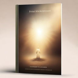 An ebook cover with a religious theme, featuring light coming towards a person