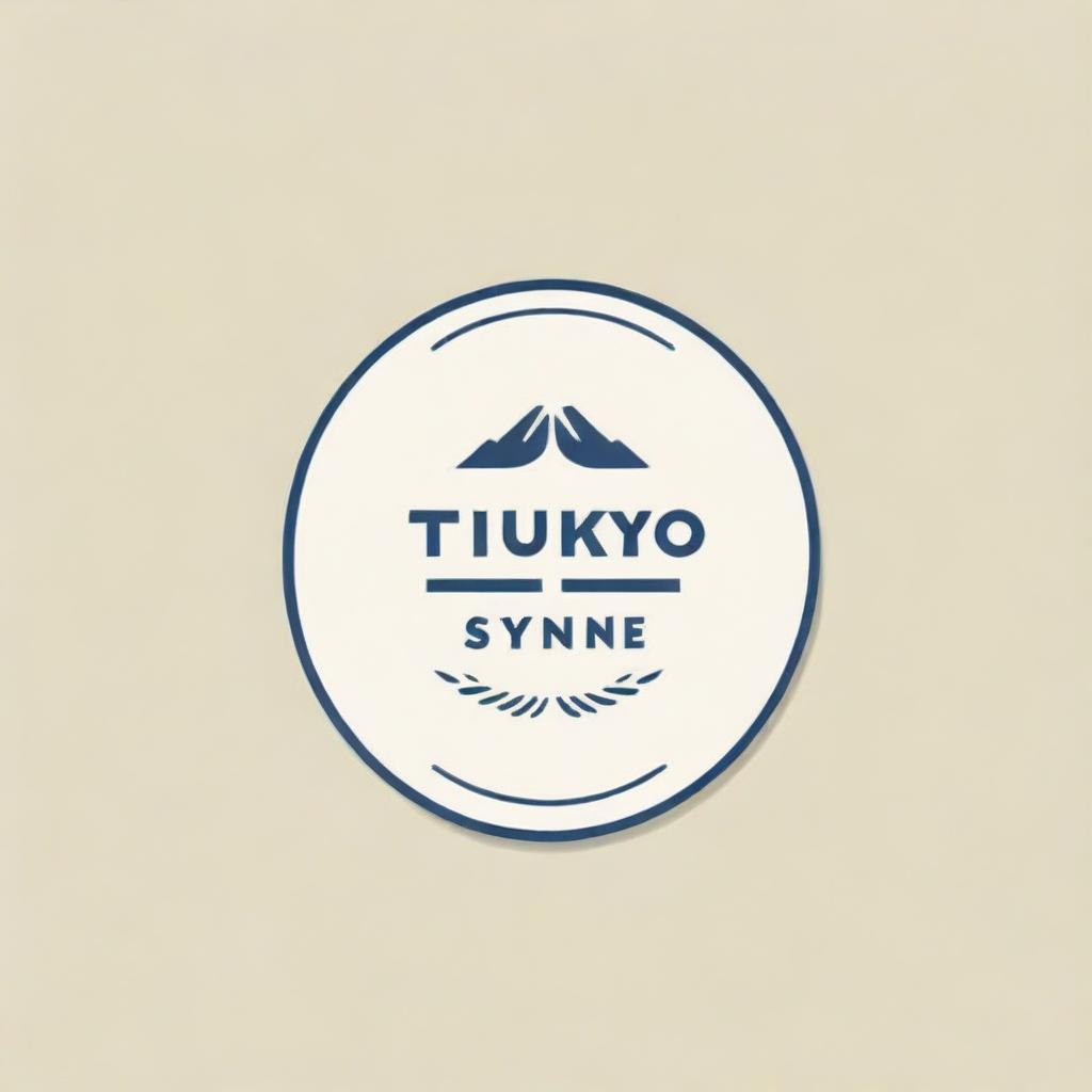 A beautifully designed logo incorporating the text 'Tikyo&Caning', giving it a vintage and sentimental touch, celebrating the bond of grandparents.