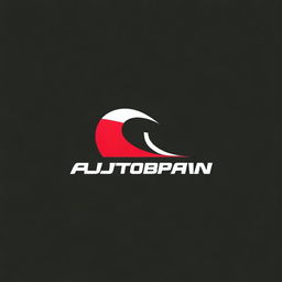 Create a logo for a company called AutoBahn featuring a modern car design