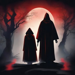 Create a fantasy movie poster set in a mystical world