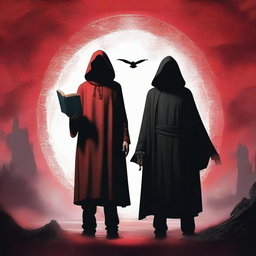 Create a fantasy movie poster set in a mystical world