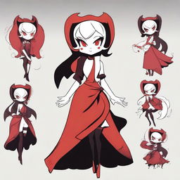 Create an image of Lilith from Hazbin Hotel