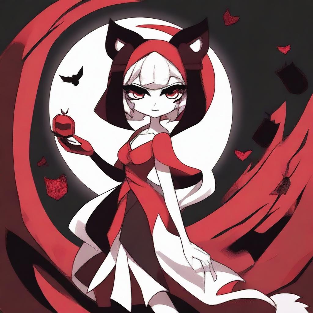 Create an image of Lilith from Hazbin Hotel