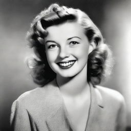 A picture of young Norma Jean before she became Marilyn Monroe, capturing her youthful innocence and natural beauty