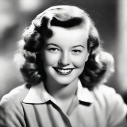 A picture of young Norma Jean before she became Marilyn Monroe, capturing her youthful innocence and natural beauty