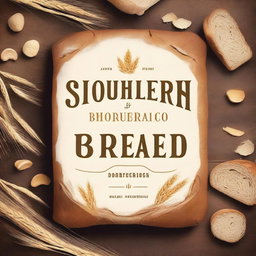 Create a book cover for 'Southern Sourdough Co Bread Recipe'
