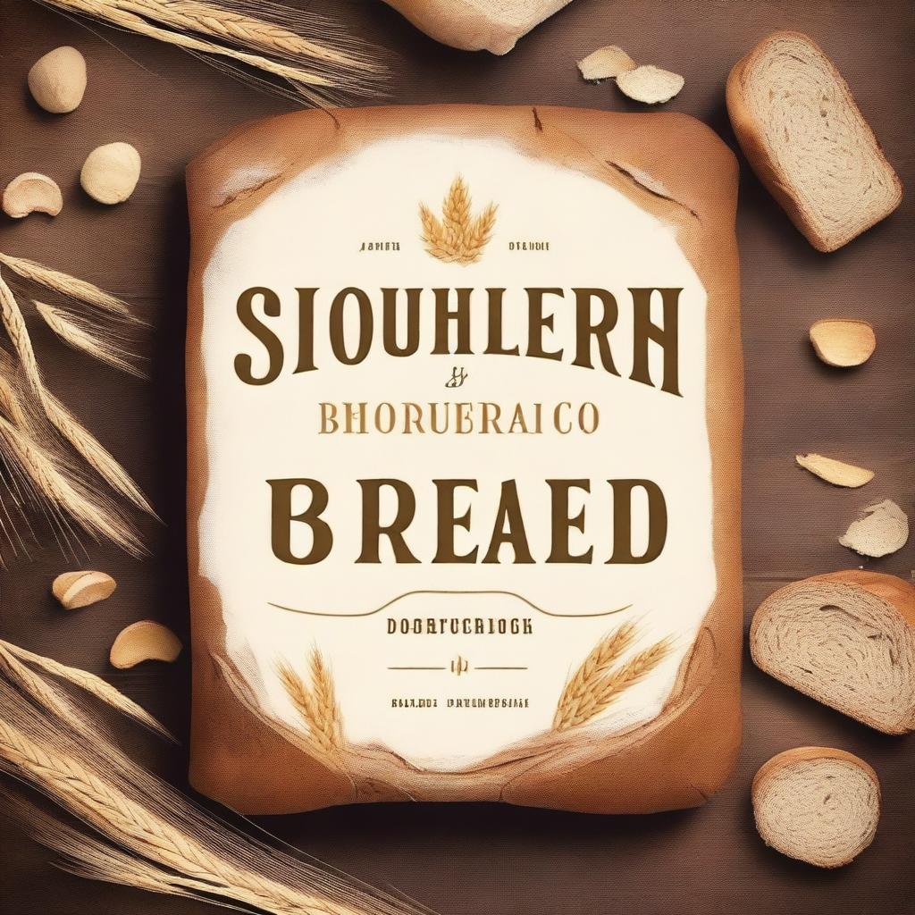 Create a book cover for 'Southern Sourdough Co Bread Recipe'