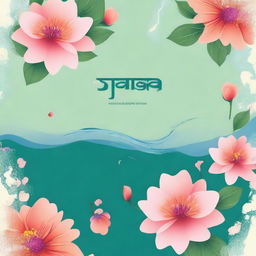 Design a 7 x 8 inch book cover background for a Marathi essay book