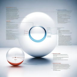 A detailed and informative cover image on spherical lenses, showcasing their design, functionality, and applications