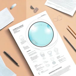 Create a cover page for the topic 'spherical lenses'