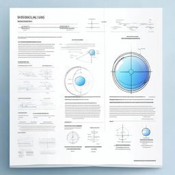 Create a cover page for the topic 'spherical lenses'
