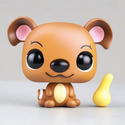 Create an image of a cute animal Funko Pop figure