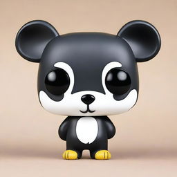 Create an image of a cute animal Funko Pop figure