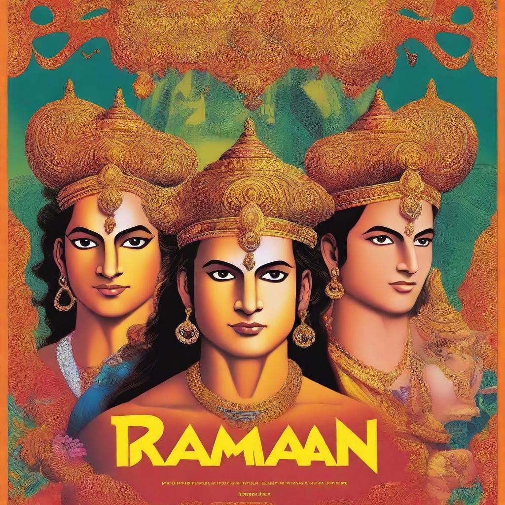 A movie poster for a film titled 'Ramayan' by Ishaan Sharma