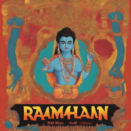 A movie poster for a film titled 'Ramayan' by Ishaan Sharma