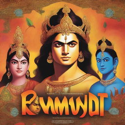A movie poster for a film titled 'Ramayan' by Ishaan Sharma
