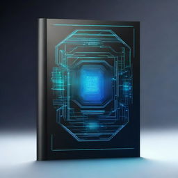 Create a book cover with a high-tech, futuristic vibe