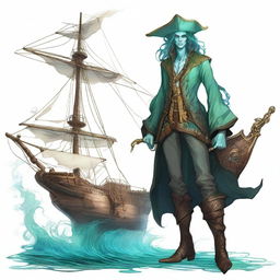 The ship of the pirate king Pearl D