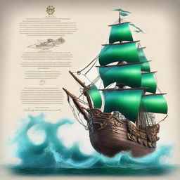 Create the ship of the pirate king Pearl D