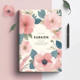 A beautifully designed comprehensive diary for women, featuring elegant floral patterns, motivational quotes, and sections for daily reflections, goals, and notes