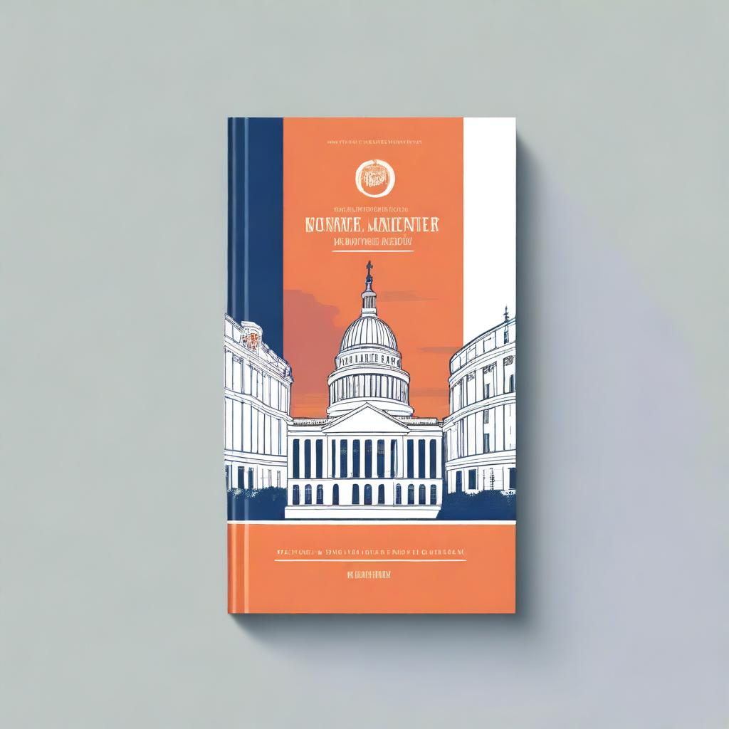 A professional book cover design for a book about government grants