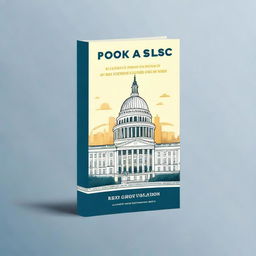 A professional book cover design for a book about government grants