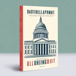 A professional book cover design for a book about government grants