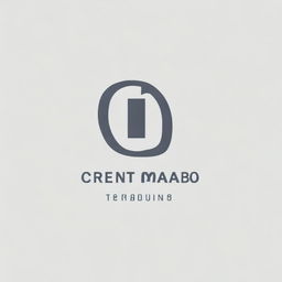 Create an improved logo for the brand 'CRENTE NAO E MATRECO' with the initials CNM