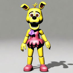 Create an image of Chica, the character from the Five Nights at Freddy's series