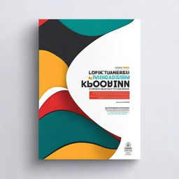 Create a book cover titled 'Dokumen Kurikulum KKNI Berbasis Come Based Education Program Studi Perhotelan Fakultas Ilmu Sosial & Ilmu Politik Universitas Muhammadiyah Jember'