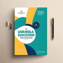 Create a book cover titled 'Dokumen Kurikulum KKNI Berbasis Come Based Education Program Studi Perhotelan Fakultas Ilmu Sosial & Ilmu Politik Universitas Muhammadiyah Jember'