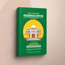 Create a book cover titled 'Dokumen Kurikulum KKNI Berbasis Come Based Education Program Studi Perhotelan Fakultas Ilmu Sosial & Ilmu Politik Universitas Muhammadiyah Jember'