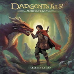 A captivating book cover for a Dungeons & Dragons adventure