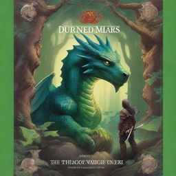 A captivating book cover for a Dungeons & Dragons adventure