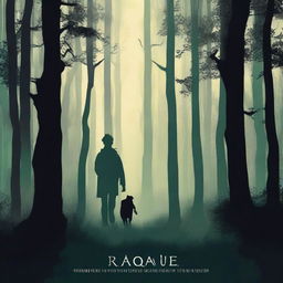 Create a fantastic book cover titled 'Traqué'