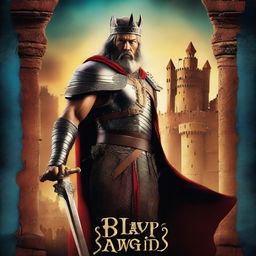 A movie poster for the film 'King Batyr's Sword'