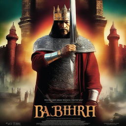 A movie poster for the film 'King Batyr's Sword'