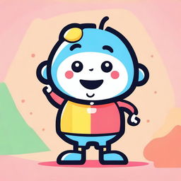 A friendly illustration of a waving character saying 'Hi'