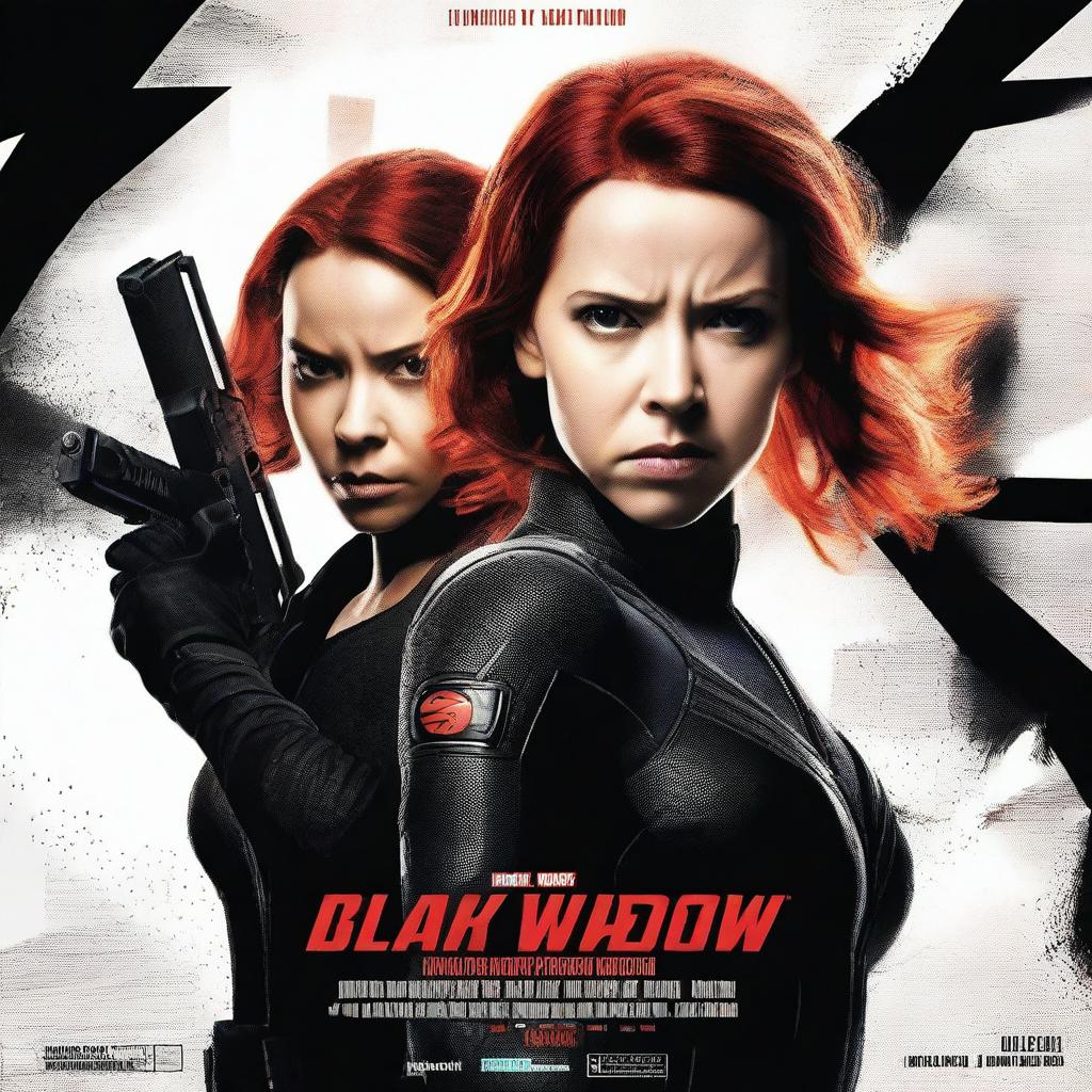 A movie poster for 'Black Widow 2'